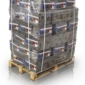 Hamann Hartholzbriketts 8-eckig mit Loch – 960 kg Palette